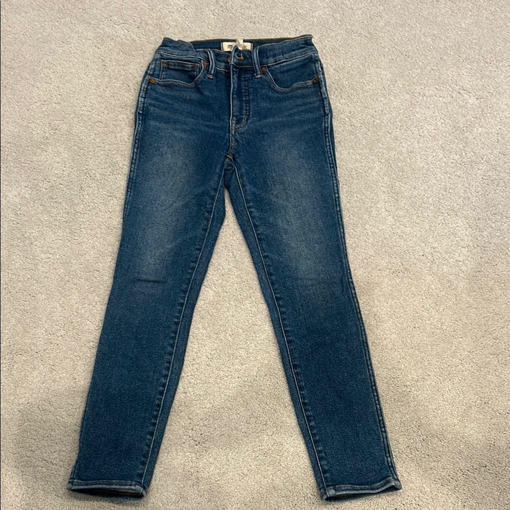 Madewell high rise skinny jeans